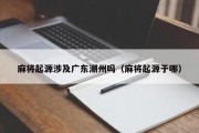 麻将起源涉及广东潮州吗（麻将起源于哪）